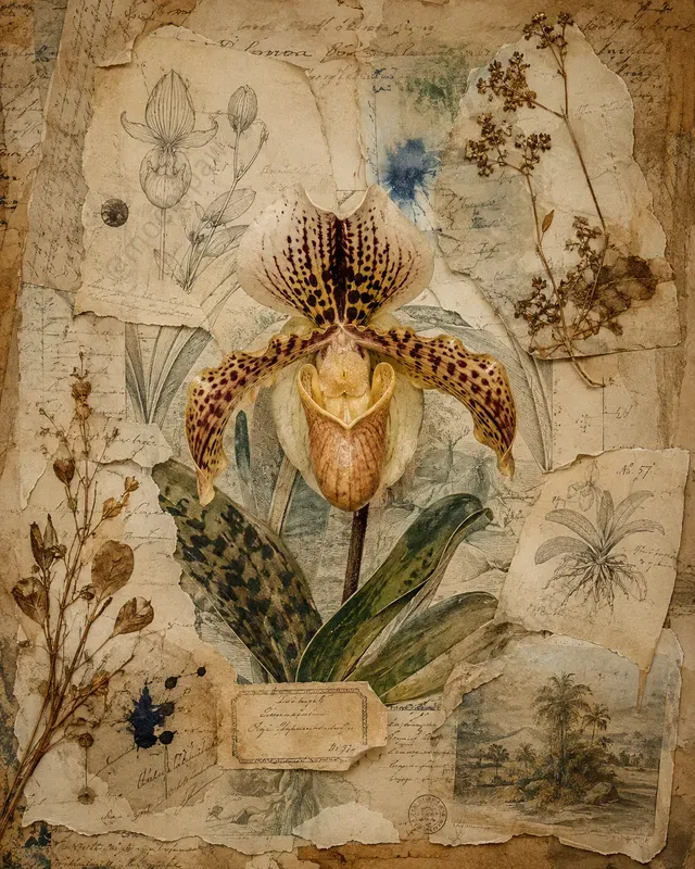 Vintage Journal Collages