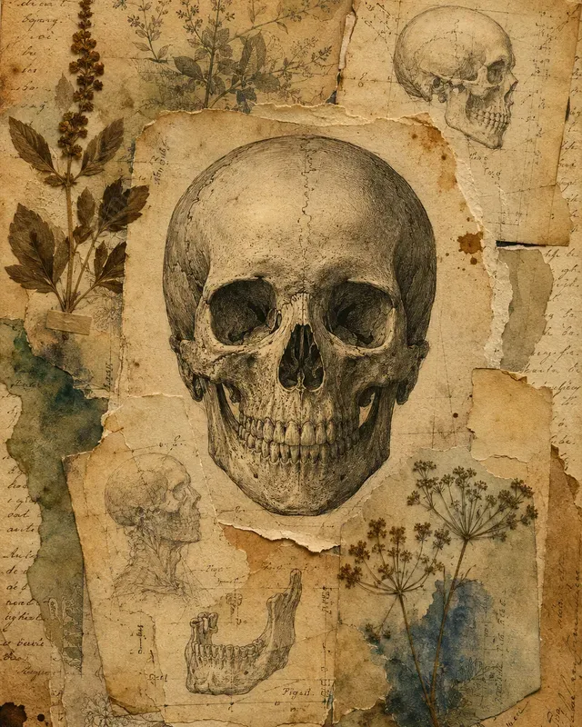 Vintage Journal Collages
