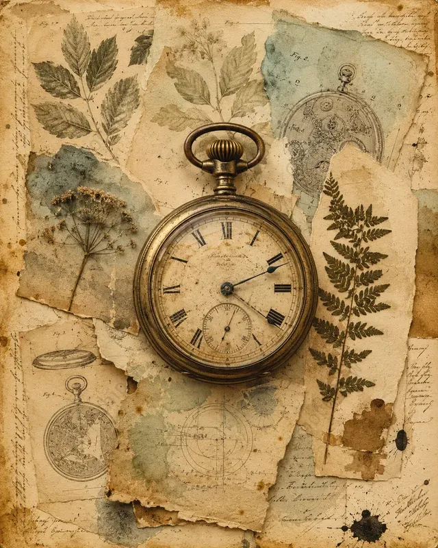 Vintage Journal Collages