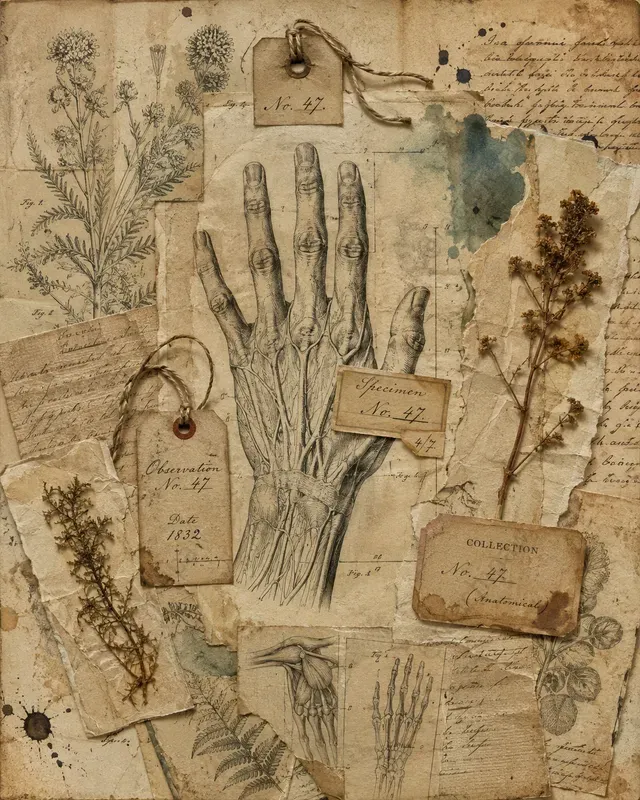 Vintage Journal Collages
