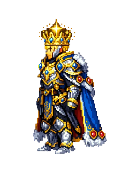 8bit Mmorpg Hero Sprites