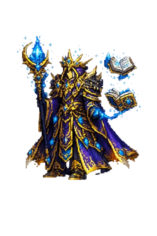 8bit Mmorpg Hero Sprites