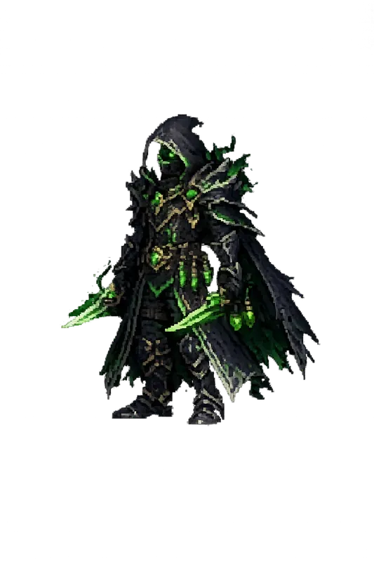 8bit Mmorpg Hero Sprites