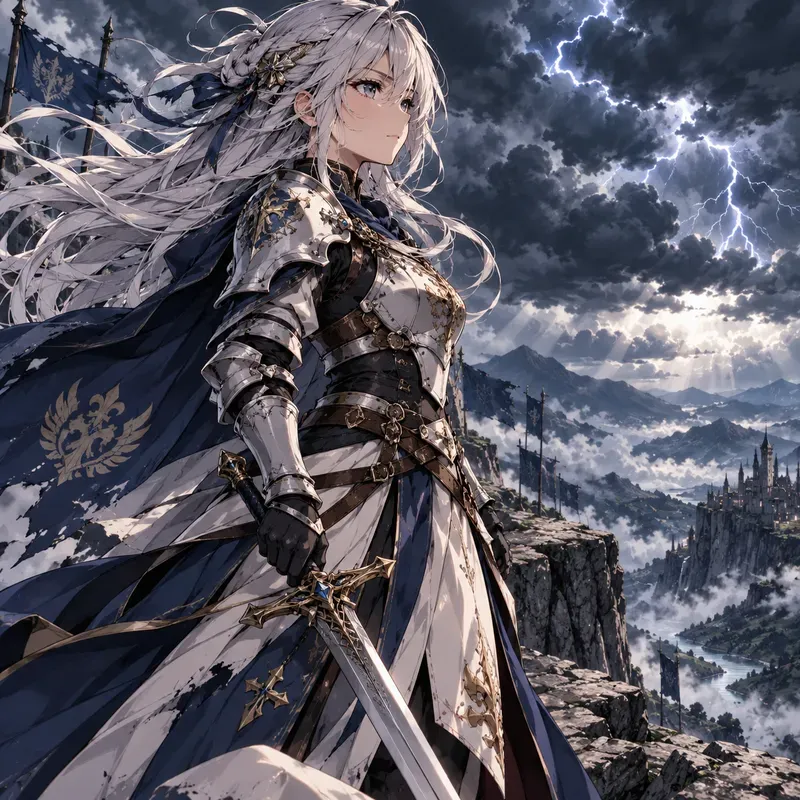 Anime Style Character Portraits