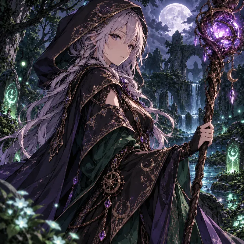 Anime Style Character Portraits