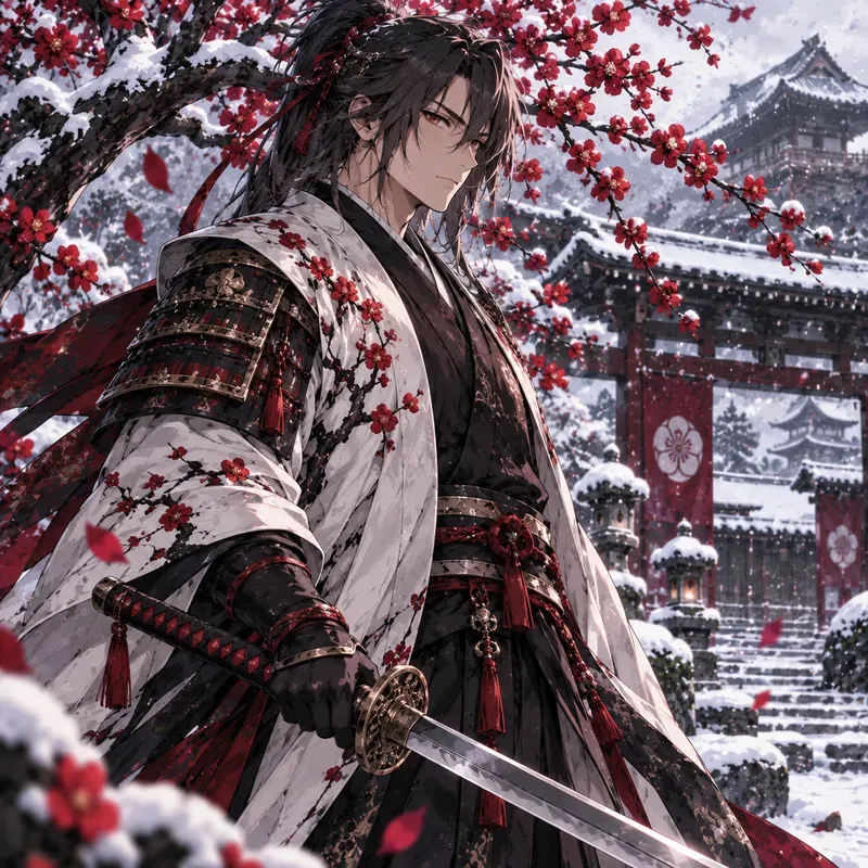 Anime Style Character Portraits