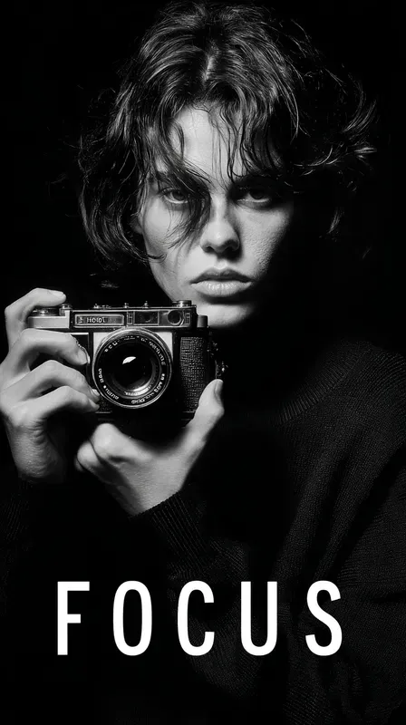 Monochrome Creative Portrait Series