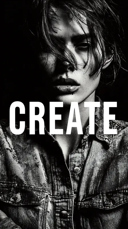 Monochrome Creative Portrait Series