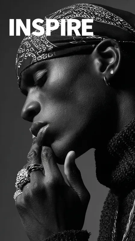 Monochrome Creative Portrait Series