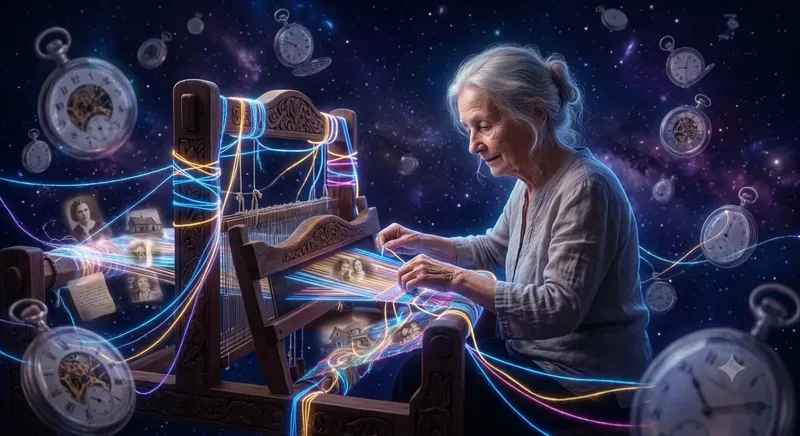 Memory Weaving Surreal Dream Art