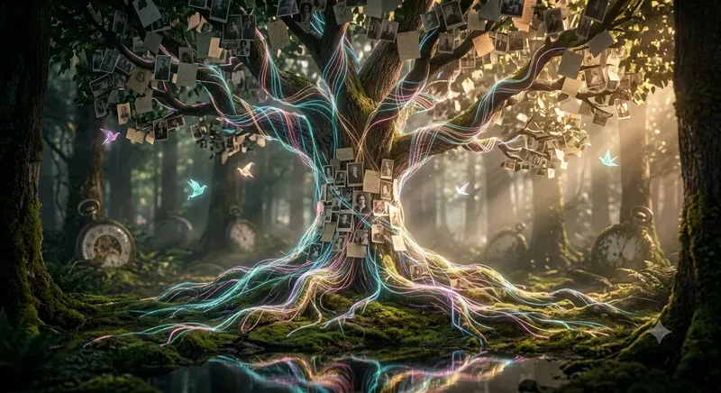 Memory Weaving Surreal Dream Art