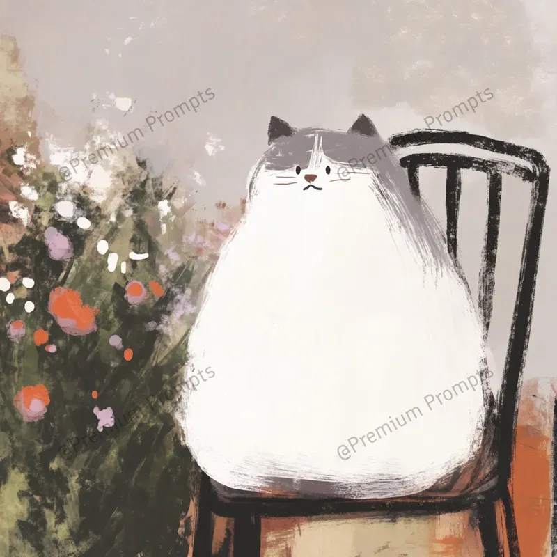 Whimsical Paintings Of Kitten Life