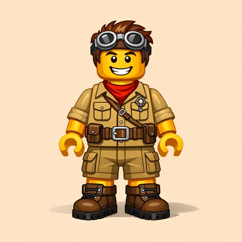 Lego Fullbody Character Vector Packs