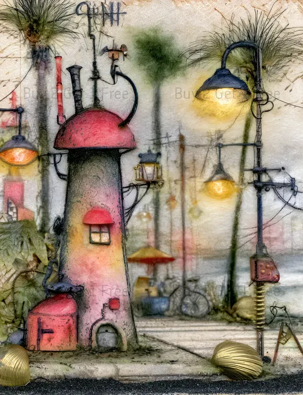 Steampunk Fantasy Junk Journals