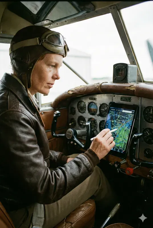Historical Figures Using Modern Tech