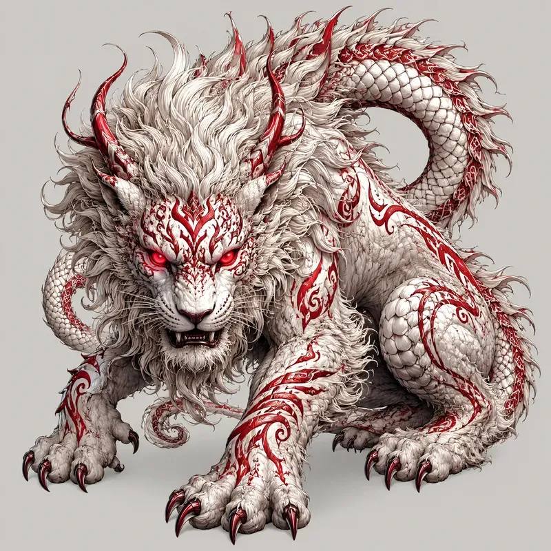 Tribal Beast Illustrations