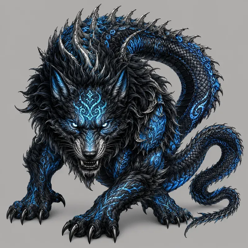 Tribal Beast Illustrations