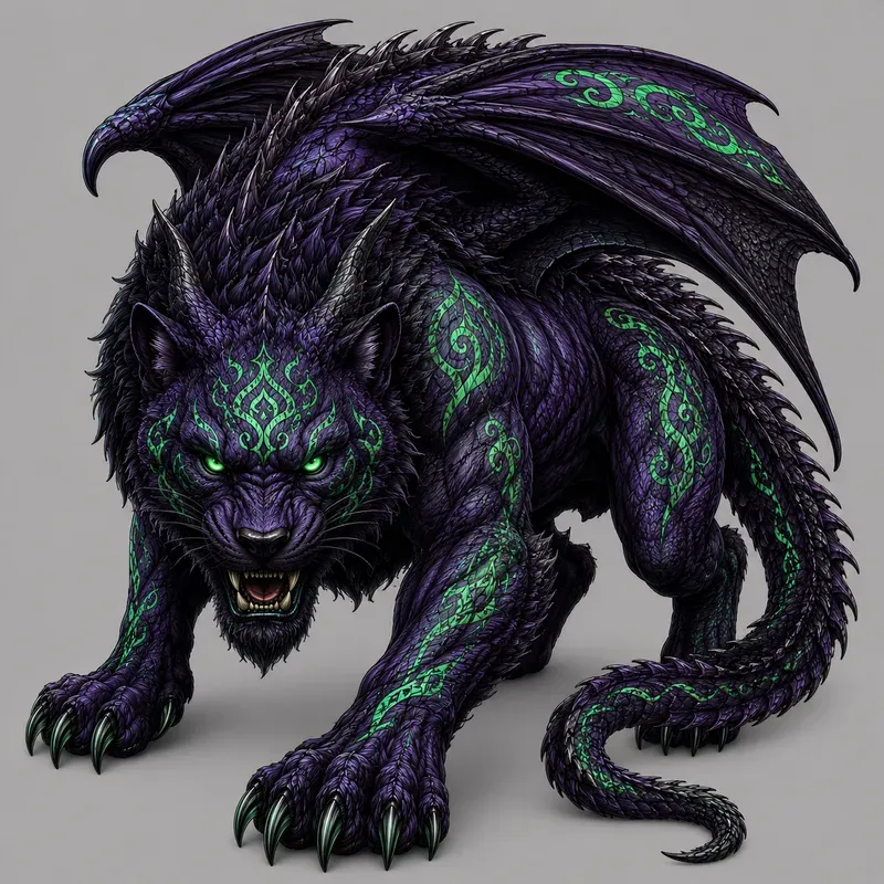 Tribal Beast Illustrations