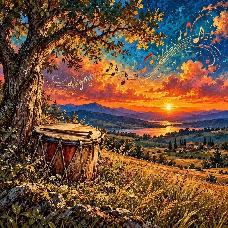 Musical Countryside Art