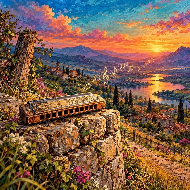 Musical Countryside Art