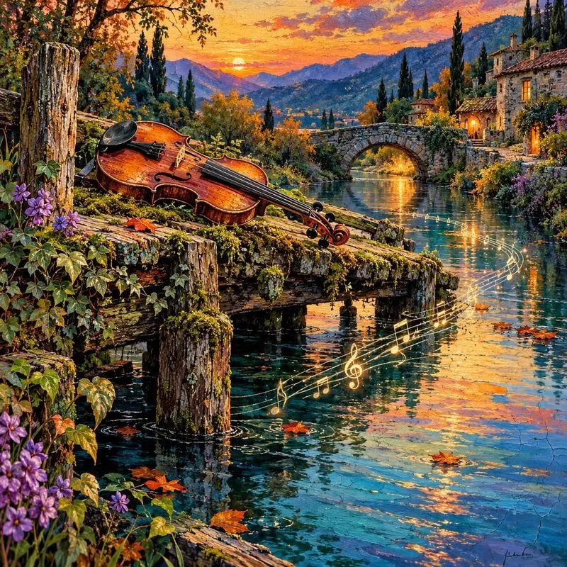 Musical Countryside Art