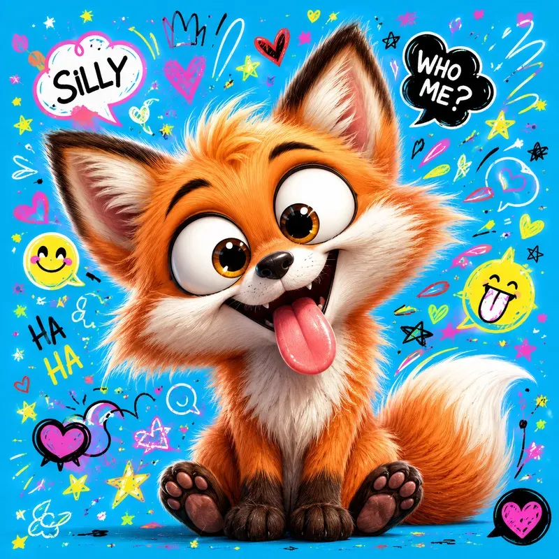 Goofy Cute Animal Poster Packs