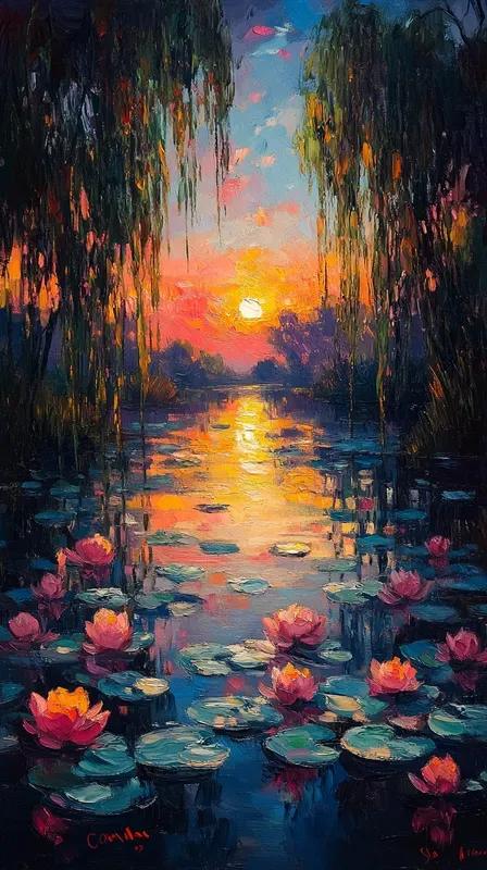 Vibrant Art Inspired By Masters
