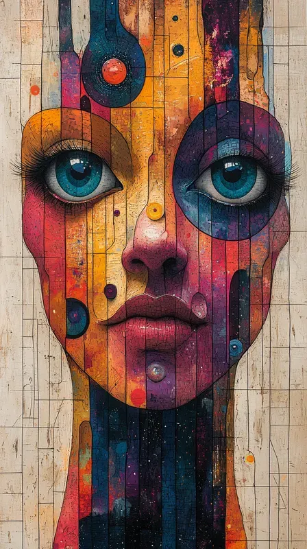 Vibrant Art Inspired By Masters