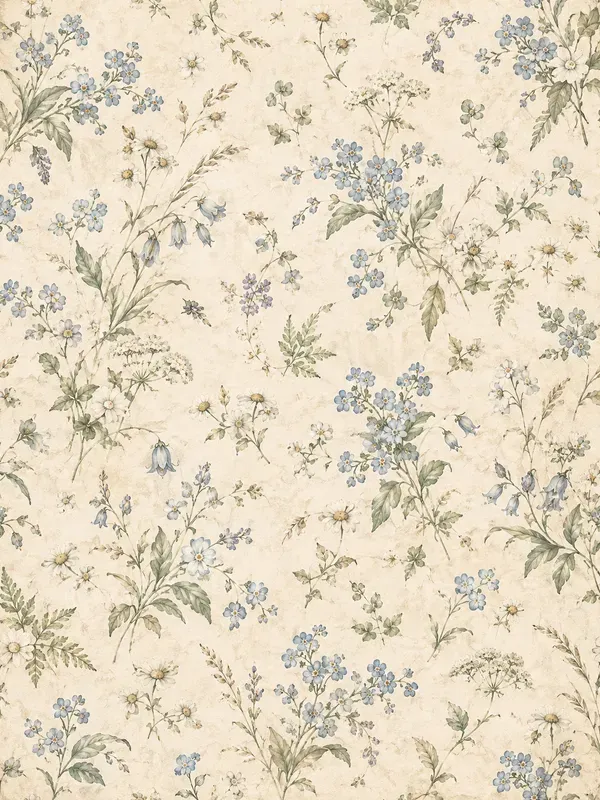 Shabby Chic Wild Flower Papers