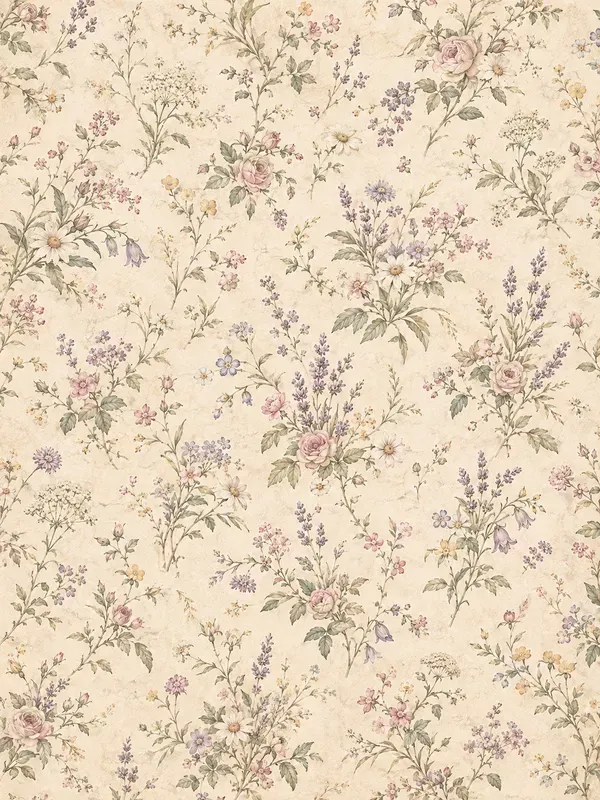 Shabby Chic Wild Flower Papers