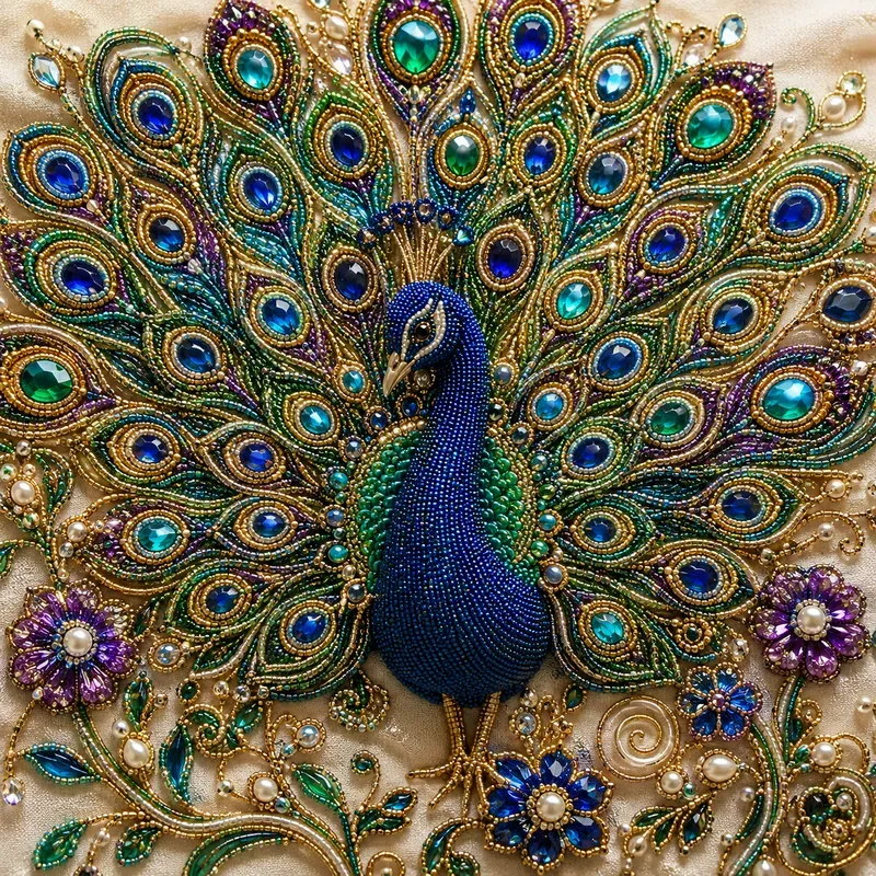 Jeweled Wildlife Portraits