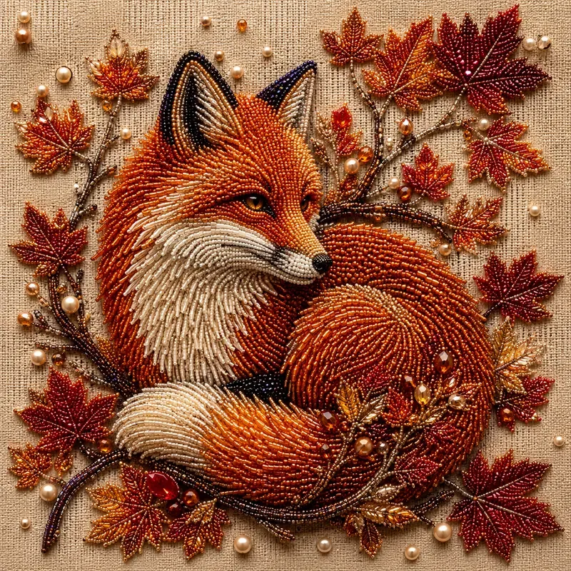 Jeweled Wildlife Portraits