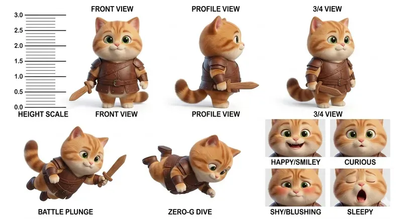 3d Character Sheet Masters