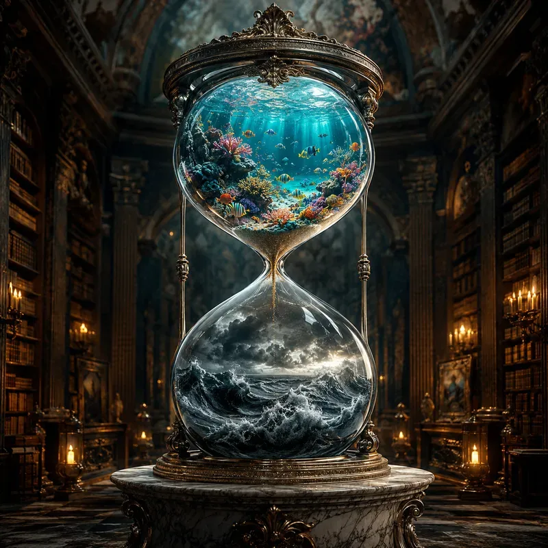 Hourglass Realms Art