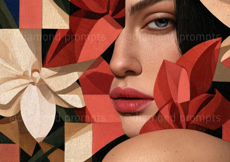 Surreal Cubist Fine Art Portraits