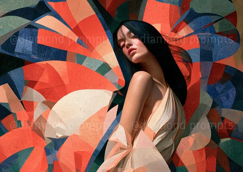 Surreal Cubist Fine Art Portraits