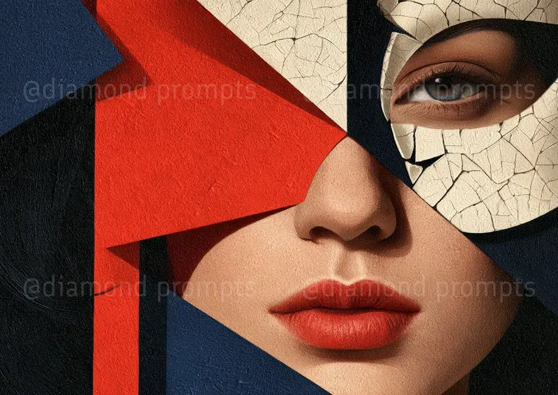 Surreal Cubist Fine Art Portraits