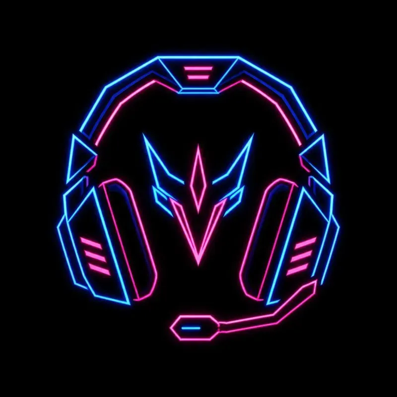 Cyberpunk Neon Minimalist Logos