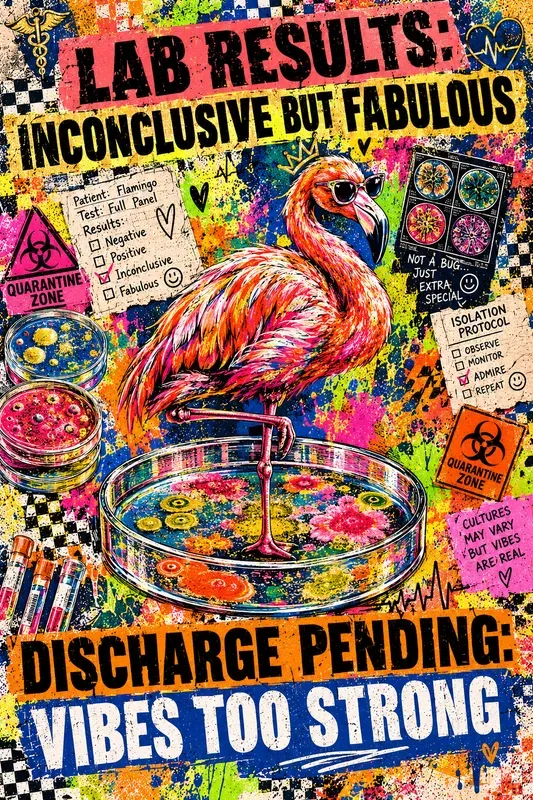 Ironic Medical Animal Poster Designs