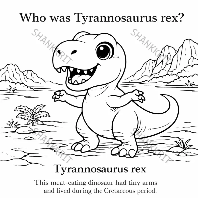 Dinosaur Coloring Pages
