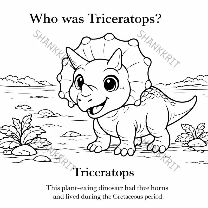 Dinosaur Coloring Pages