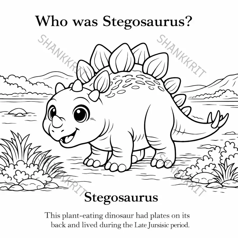 Dinosaur Coloring Pages