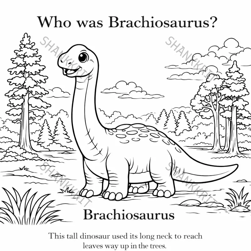 Dinosaur Coloring Pages