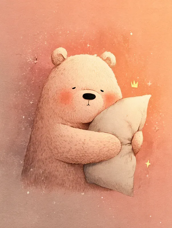 Soft Kawaii Dream Character Art