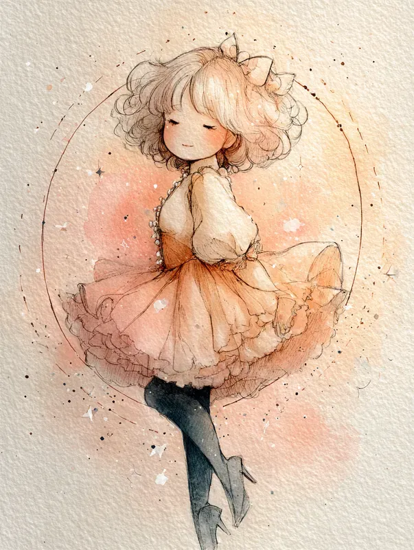 Soft Kawaii Dream Character Art