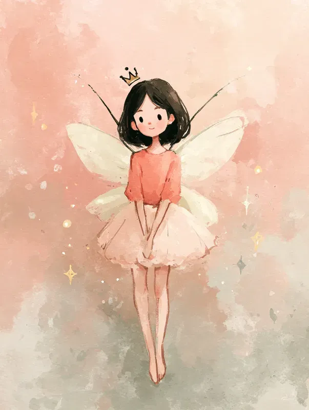 Soft Kawaii Dream Character Art