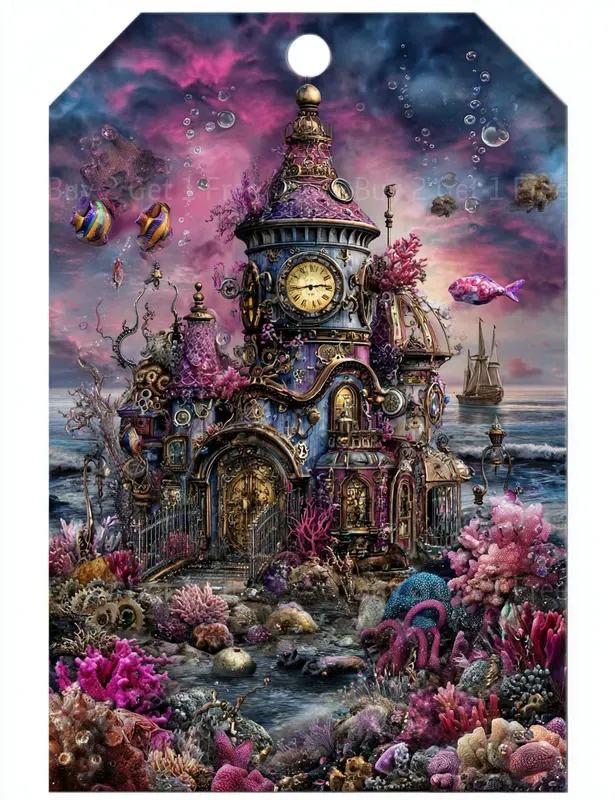 Alice In Ocean Steampunk Product Tags