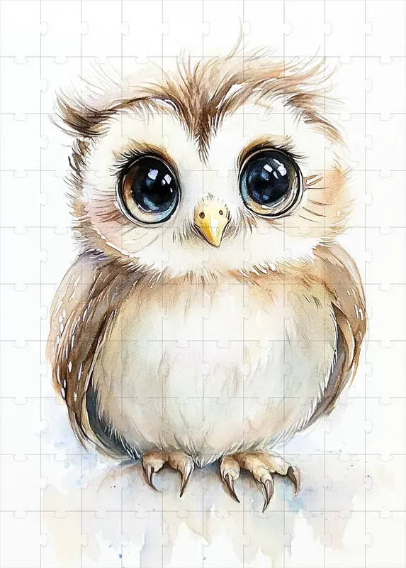Watercolor Baby Birds