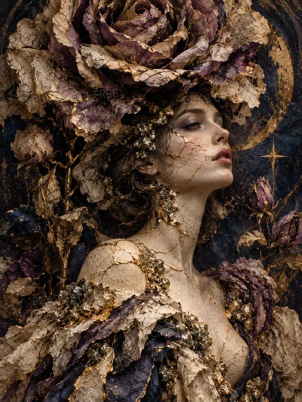 Gilded Souls Gothic Surreal Portraits