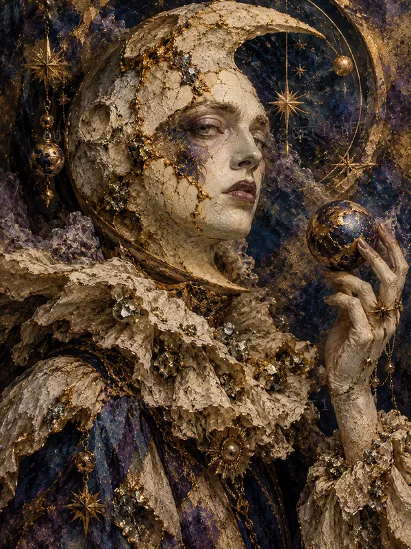 Gilded Souls Gothic Surreal Portraits